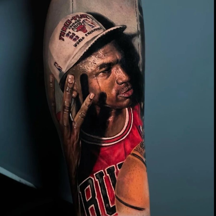 Ritratto di Michael Jordan