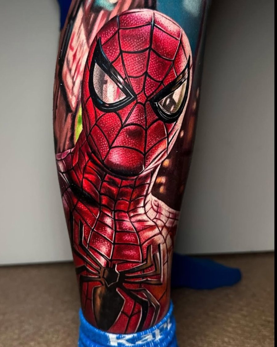 Spider-Man a colori